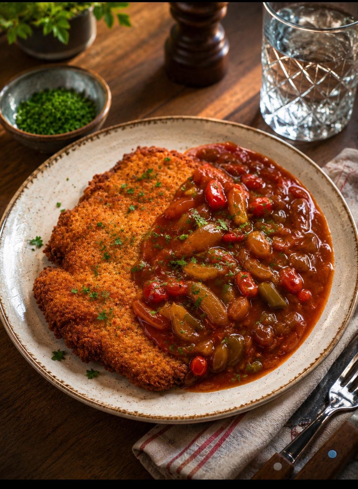 Schnitzel mit Beilage – Die Pommes Box Kerpen